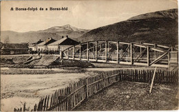 T2 1914 Borsa (Máramaros), Borsa-folyó és Híd / Riverside, Bridge - Unclassified