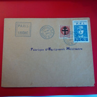 LETTRE PARIS LIBERE F.F.I POSTE SPECIALE 1944 - Lettres & Documents