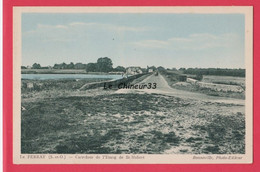 78 - LE PERAY---Carrefour De L'Etang De St Hubert---cpsm Pf---colorisée - Le Perray En Yvelines