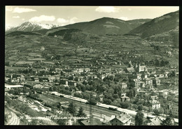 Orig. Foto AK 60er Jahre, Italien Bressanone Brixen Panorama, Bliekc Auf Den Bahnhof, Gleise - Vipiteno