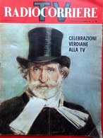 Radiocorriere TV Del 27 Ottobre 1963 Giuseppe Verdi I Mostri Giovanni XXIII Abel - Televisione