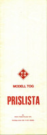 Catalogue ROCO MODELL TOG 1976  Prislista SEK SV  ONLY PREISLISTE - Non Classificati