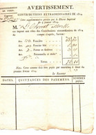 COLLEGNI. .  .AVERTISSEMENT POUR 1814 - Italia