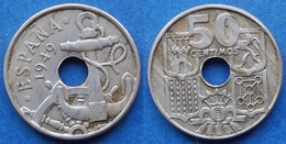 SPAIN - 50 Centimos 1949 *56 KM# 777 F. Franco (1936-1975) - Edelweiss Coins - 50 Centesimi