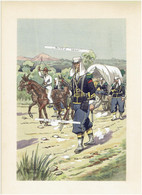 LEGION ETRANGERE LEGIONNAIRE CAMPAGNE DU MEXIQUE 1862 1867 DESSIN AQUARELLE ET GOUACHE DE PIERRE ALBERT LEROUX - Uniformes