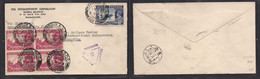Airmails - World. 1939 (1 Nov) Burma - China, Chunking. First Flight. Multifkd Env + Censored. CNAC. VF + Scarce War Per - Otros & Sin Clasificación