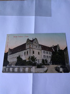 Posted From Penig To Bolivia 1908.schloss Trebsen.castle.better  E7 1 Or 2 Cards Conmems For Post - Penig