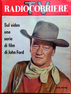 Radiocorriere TV Del 24 Novembre 1963 John Wayne Ford Tomasi Remarque Jack Webb - Télévision