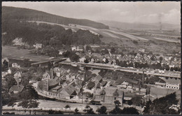 D-37619 Bodenwerder - Oberweser - Blick Auf Die Stadt - Vorne Fabrik (50er Jahre) - Bodenwerder