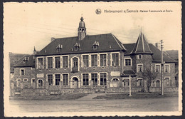 +++ CPA - HERBEUMONT Sur SEMOIS - Maison Communale Et Ecole  // - Herbeumont