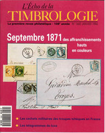 REVUE L'ECHO DE LA TIMBROLOGIE N°1660 De Janvier 1994 - French (from 1941)