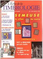 REVUE L'ECHO DE LA TIMBROLOGIE N°1684 De Mars 1996 - French (from 1941)