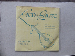 Lied Und Laute Volkslieder Folge 1 EP58301 - 45 T - Maxi-Single