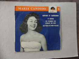 Maria Candido 8 Guitare Et Tambourin Te Quiero 20872 Polydor - 45 T - Maxi-Single