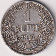 GERMAN EAST AFRICA , 1 RUPIA 1914 J - Deutsch-Ostafrika