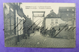 Comines France. Douane Cafe Belle Vue. Ophaalbrug Pont Feldpost 403. 08-05-1916 S.B.  R.J.R215 - Weltkrieg 1914-18