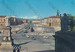 CARTOLINA  TORINO,PIEMONTE,PIAZZA VITTORIO VENETO VISTA DELLA CHIESA DELLA GRAN MADRE DI DIO,BELLA ITALIA,VIAGGIATA 1972 - Palazzo Carignano