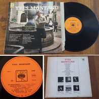 RARE French LP 33t RPM BIEM (12") YVES MONTAND (1968) - Collectors
