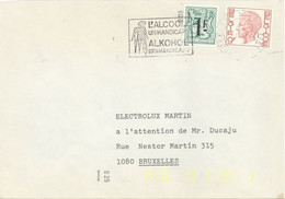 BELGIUM. POSTMARK. AGAINST ALCOHOL - Autres & Non Classés