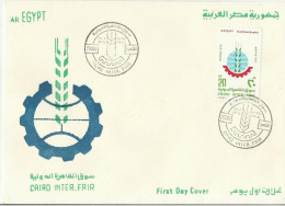 EGIPTE FDC 1975 - Lettres & Documents