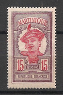 MARTINIQUE - 1908-18 - N°Yv. 66 - Martiniquaise 15c - Neuf Luxe ** / MNH / Postfrisch - Unused Stamps