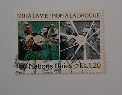 N° 157       Oui à La Vie  -  Non à La Drogue - Used Stamps