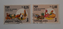 N° 163 Et 164       FIDA  -  Pour Un Monde Sans Fin - Used Stamps