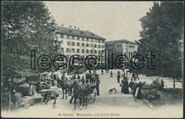 Suisse - SGS St. Gallen - Tram TStG - Markt - Market - Sonstige & Ohne Zuordnung