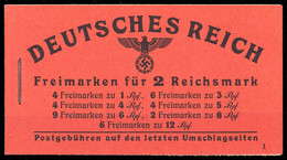 1941, Deutsches Reich, MH 48.1, ** - Markenheftchen