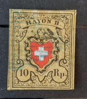 Suisse 1850 N°15 Ob SUPERBE - 1843-1852 Federale & Kantonnale Postzegels