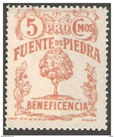 LOTE 2230  ///  (C100) GUERRA CIVIL - FUENTE DE PIEDRA  FESOFI Nº 1 **MNH - Emisiones Nacionalistas