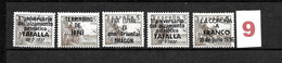 LOTE 2230  ///   GUERRA CILVIL - LOTE DE DIFERENTES SELLOS  **MNH - Nationalist Issues