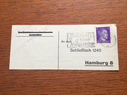 SCH3682 Deutsches Reich 1942 Karte Mit Mwst. Von Berlin-Friedenau Liebesgabenpaket Aus Zürich - Cartas