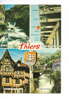 63 THIERS / 4 Vues / CPM N° 1820 Voyagée 1973 - Thiers