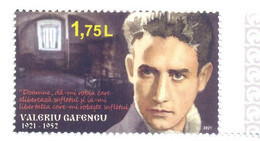 2021. Moldova, Birth Centenary Of V. Gafencu, ERROR, Type I, Stamp With Missing Text "MOLDOVA", 1v, Mint/** - Moldavië