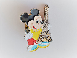 PINS DISNEY  MICKEY A PARIS TOUR EIFFEL /  33NAT - Disney