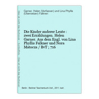 Die Kinder Anderer Leute : Zwei Erzählungen. - Nouvelles