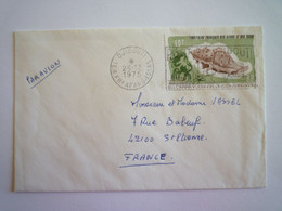 2022 - 213  LETTRE  Au Départ De DJIBOUTI à Destination De SAINT-ETIENNE   1975    XXX - Storia Postale