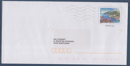 Villefranche Sur Mer Enveloppe Entier Timbre 3802 De 2005 - Prêts-à-poster: Repiquages Privés