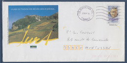 Paul-Emile Victor  Enveloppe Entier Timbre 3345 De 2000 "Jura Ma Vraie Nature" De Bordeaux 21.02.07 - PAP: Privé-bijwerking