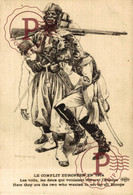 Militaria Illustration - Guillaume - LE CONFLIT EUROPEEN EN 1914 - Les Voila Les Deux Qui Voulaient Dévorer L'Europe - Patriotiques
