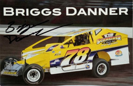 Briggs Danner ( American Race Car Driver ) - Autogramme