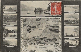 CPA   LAC D'ANNECY . Multivues   - 1909   -   Bon état  42b - Annecy