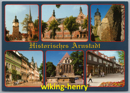 Arnstadt - Mehrbildkarte 13   Historisches Arnstadt - Arnstadt