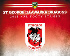 Australia  2013 St George Illawarra Dragons NRL Mint Never Hinged Sheet - Nuovi