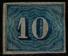 Stamps 1854 10r Brazil Mint - Neufs