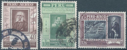 Perù 1958 Airmail - The 100th Anniversary Of Lima-Callao Telegraph Service ,Obliterated - Peru