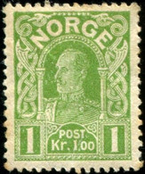 Pays : 352,01 (Norvège : Oscar II)  Yvert Et Tellier N°:    66 (*) ; Norgeskatalogen NO 93 - Neufs