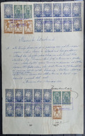 SHS - Slovenia - Chainbreakers 1919 ☀ Court Document With Chainbreakers Stamps - Storia Postale