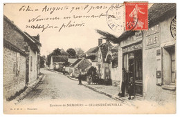 77 - (Saint-Pierre Les Nemours) - Environs De Nemours - Chaintréauville - Epicerie Mercerie - Saint Pierre Les Nemours